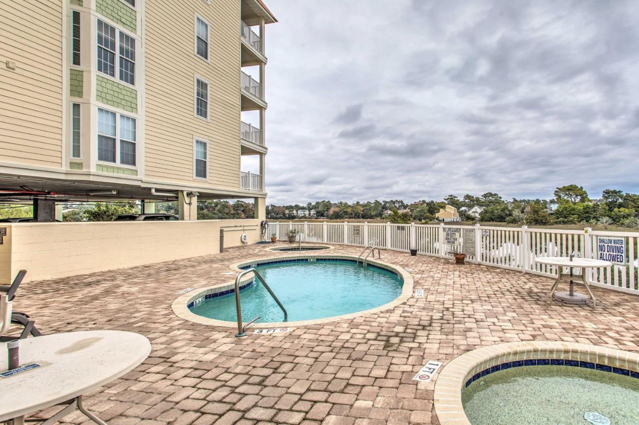 North Myrtle Beach Condo With Views Walk To Beach! Dış mekan fotoğraf